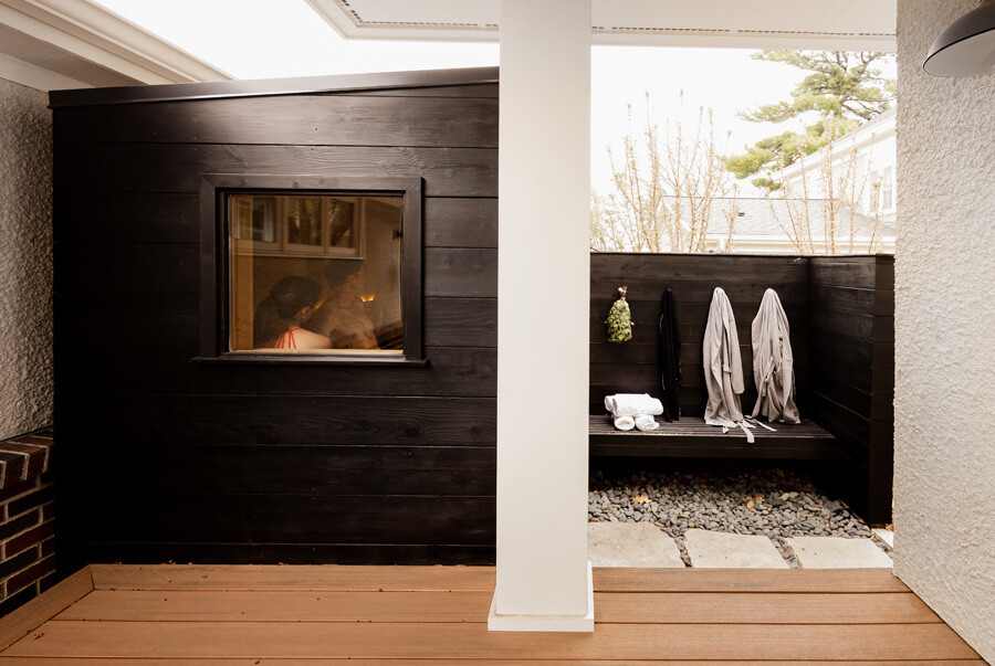Sauna Project Gallery: Images & Inspiration - Backyard Sauna Rental For Seasonal Fun